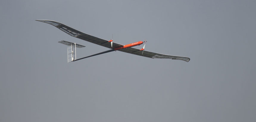 The Korea Aerospace Research Institute has conducted a high-altitude test flight of solar-powered unmanned aerial vehicle EAV-3, which features a lith