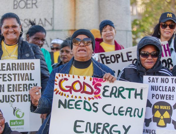 Vigil held in Cape Town against nuclear energy